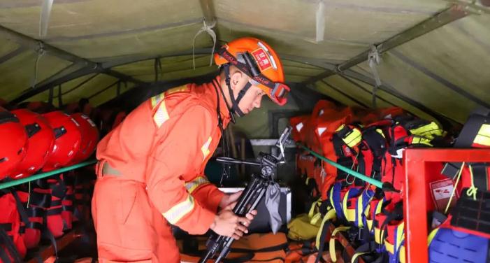 “祁連火焰藍” | 打響防汛抗洪主動仗，筑牢民生安全屏障